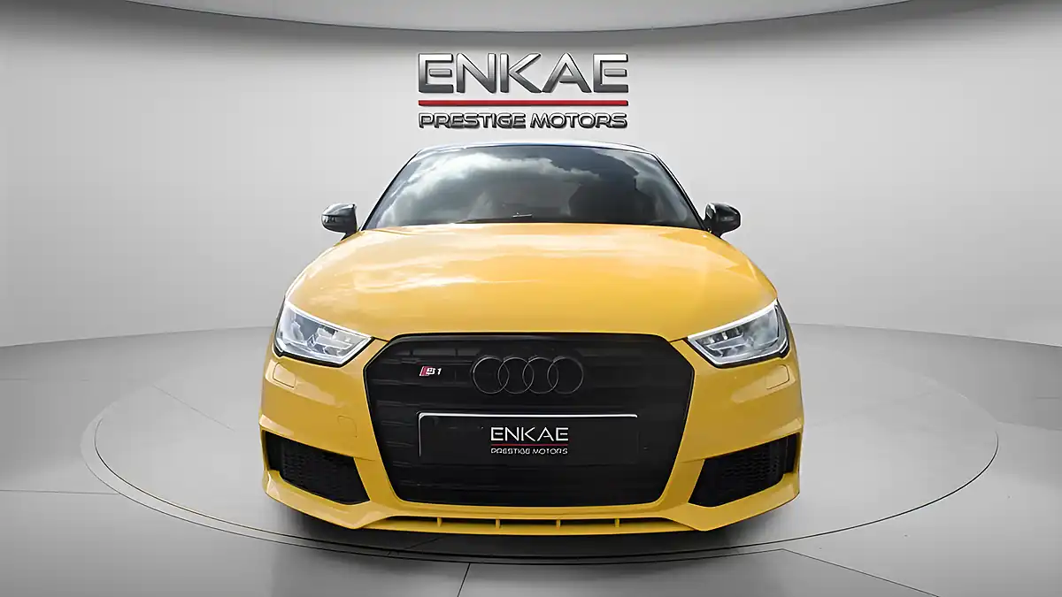 Used 2017 Audi S1 Sportback Yellow - Interior and Exterior details 8