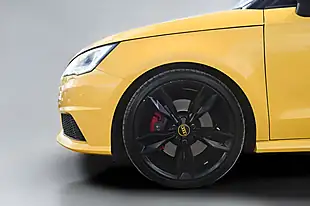 Used 2017 Audi S1 Sportback Yellow - Interior and Exterior details 9