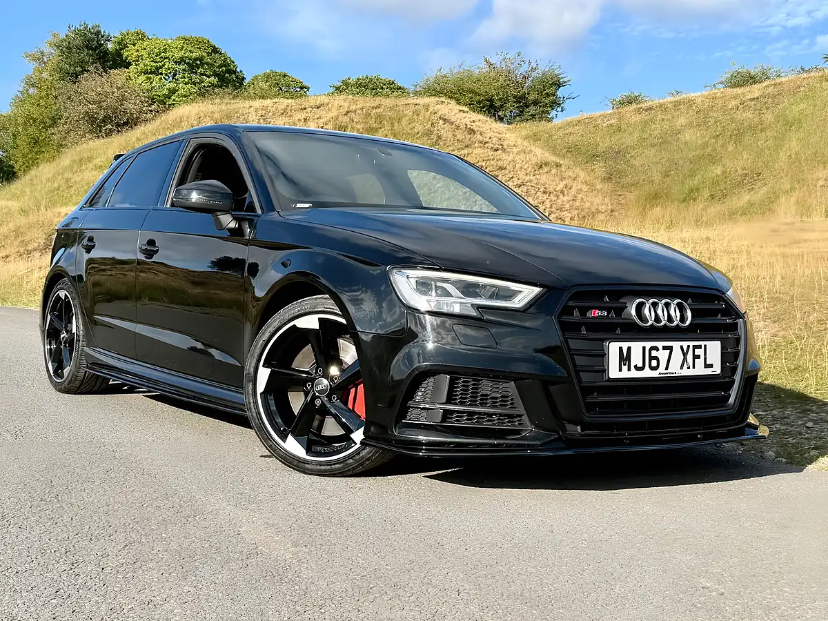 Used 2017 Audi S3 Black Edition Black - Front View