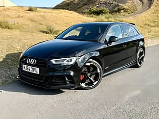 Used 2017 Audi S3 Black Edition Black - Interior and Exterior details 12