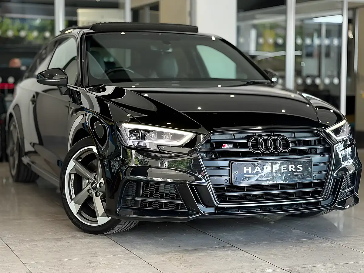 Used 2017 Audi S3 Black Edition Black - Front View