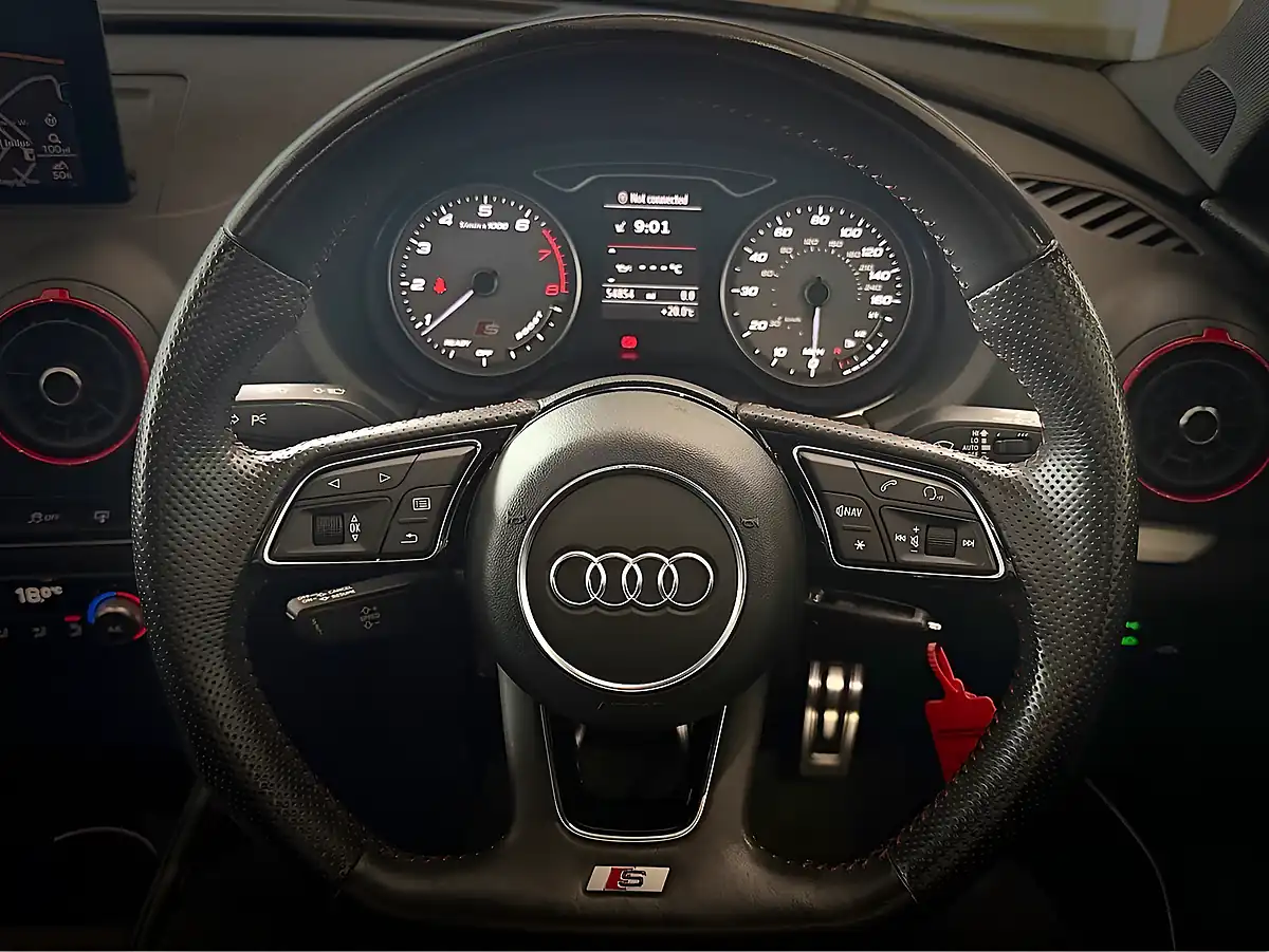 Used 2017 Audi S3 Black Edition Black - Interior and Exterior details 15