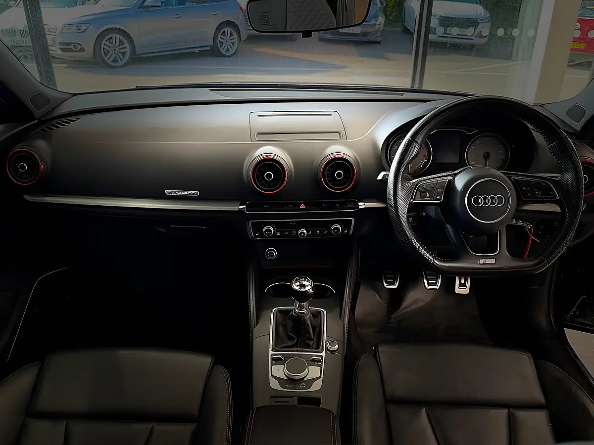 Used 2017 Audi S3 Black Edition Black - Interior and Exterior details 19