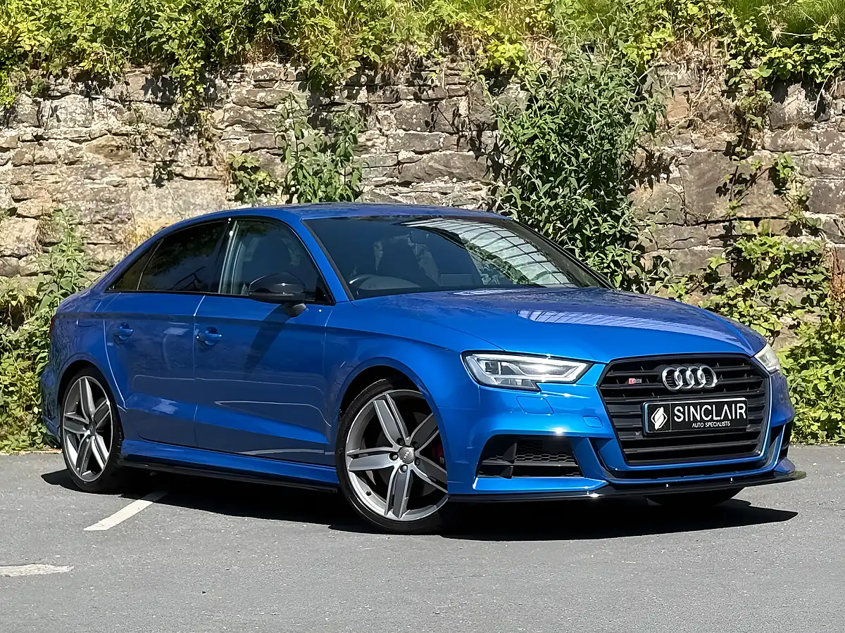 Used 2017 Audi S3 Black Edition Blue - Front View
