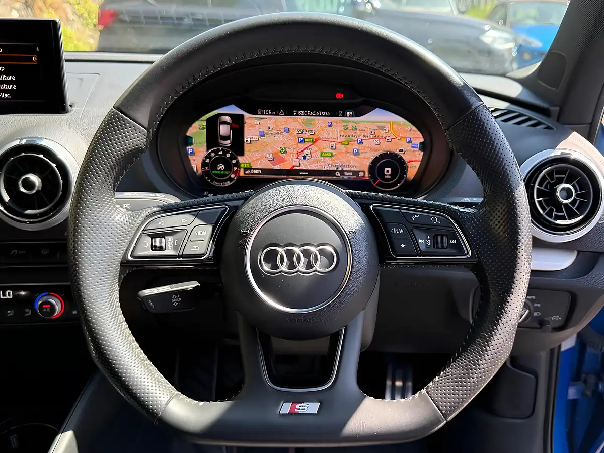 Used 2017 Audi S3 Black Edition Blue - Interior and Exterior details 18
