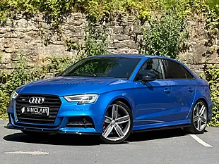 Used 2017 Audi S3 Black Edition Blue - Interior and Exterior details 3