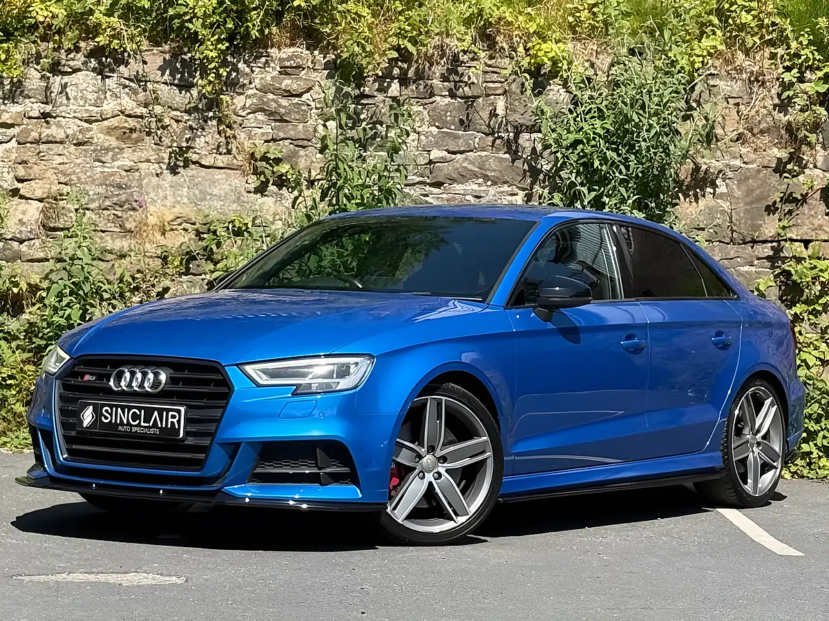 Used 2017 Audi S3 Black Edition Blue - Interior and Exterior details 3