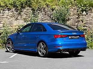 Used 2017 Audi S3 Black Edition Blue - Interior and Exterior details 4