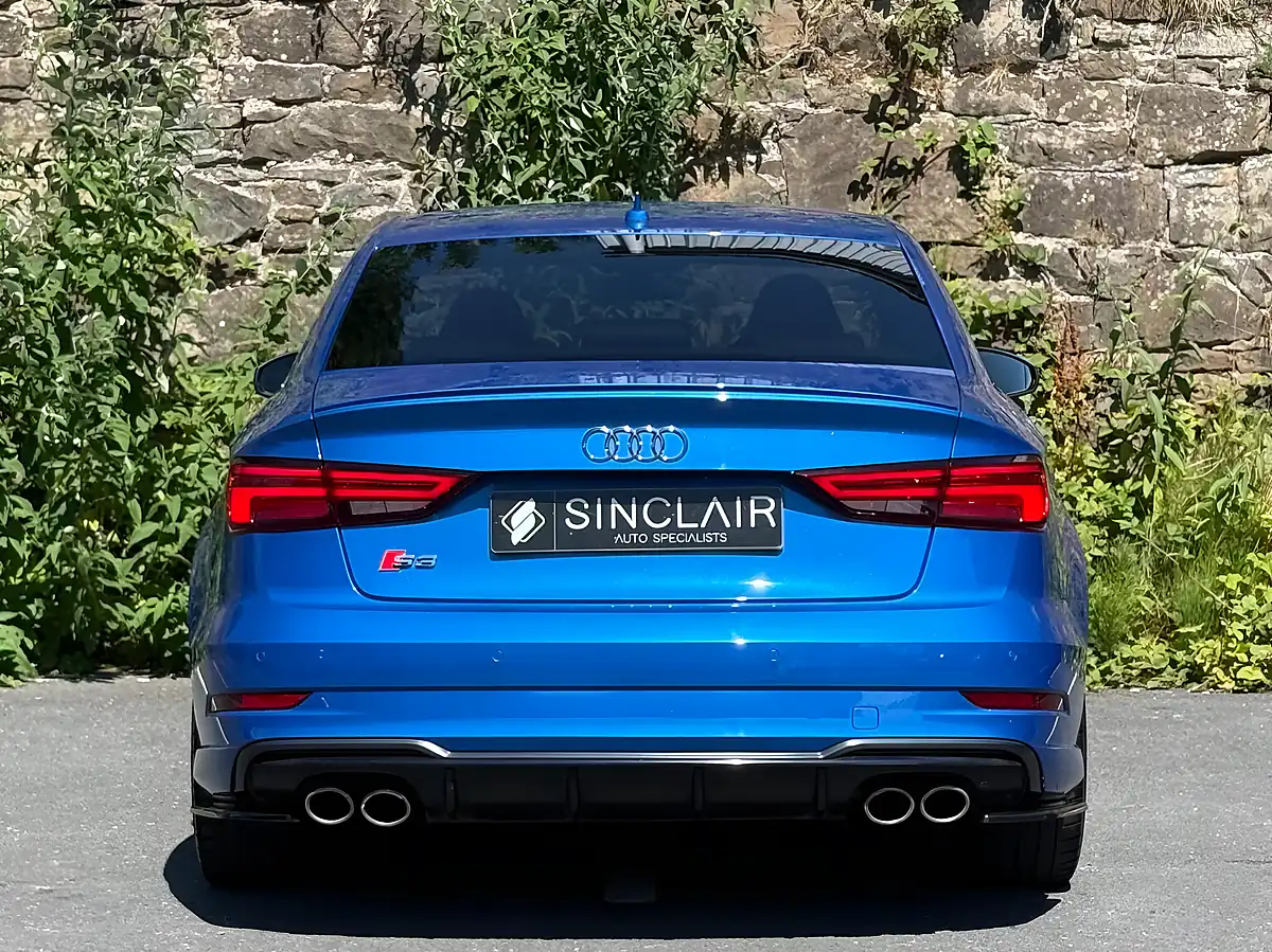 Used 2017 Audi S3 Black Edition Blue - Interior and Exterior details 6