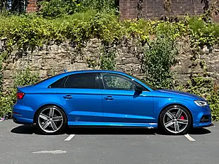 Used 2017 Audi S3 Black Edition Blue - Interior and Exterior details 7