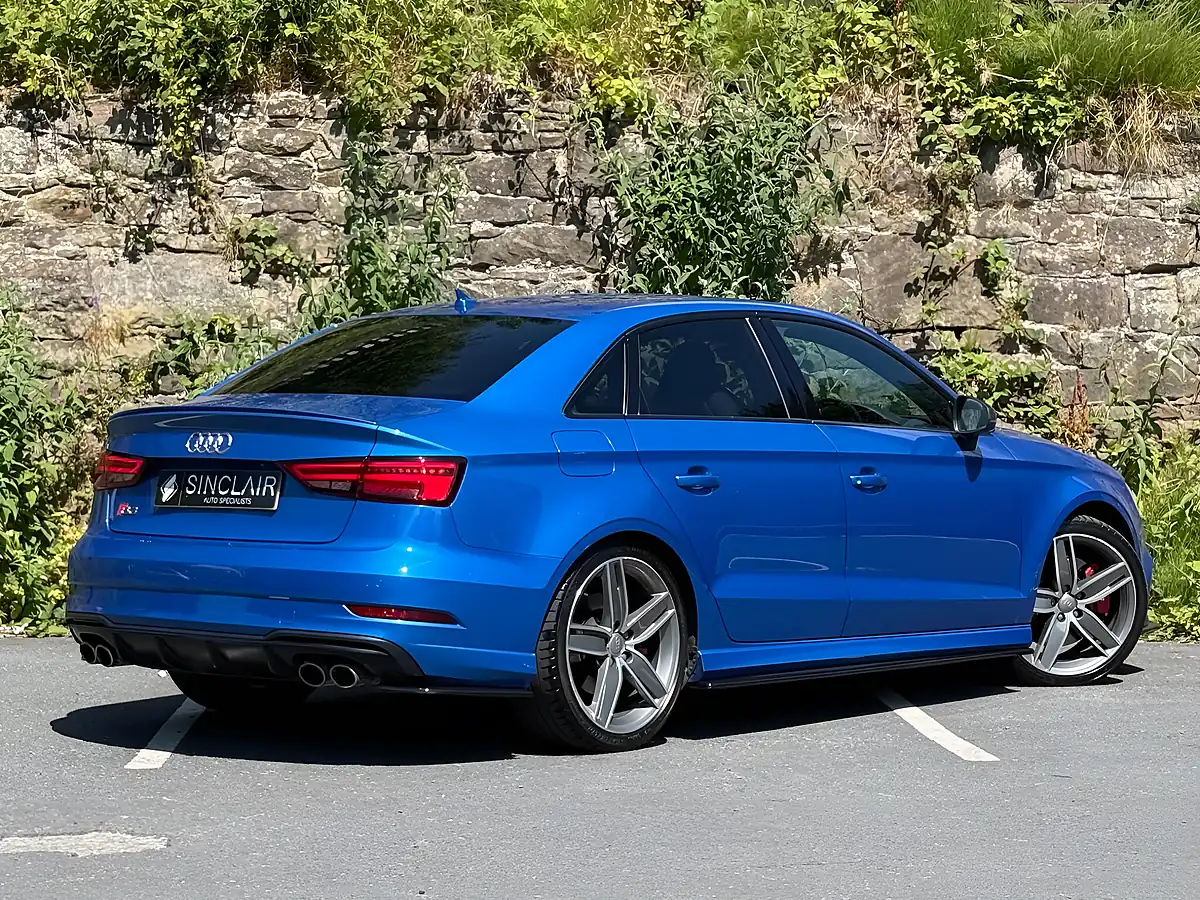 Used 2017 Audi S3 Black Edition Blue - Interior and Exterior details 8