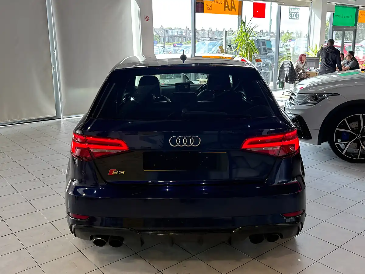 Used 2017 Audi S3 Black Edition Blue - Interior and Exterior details 10