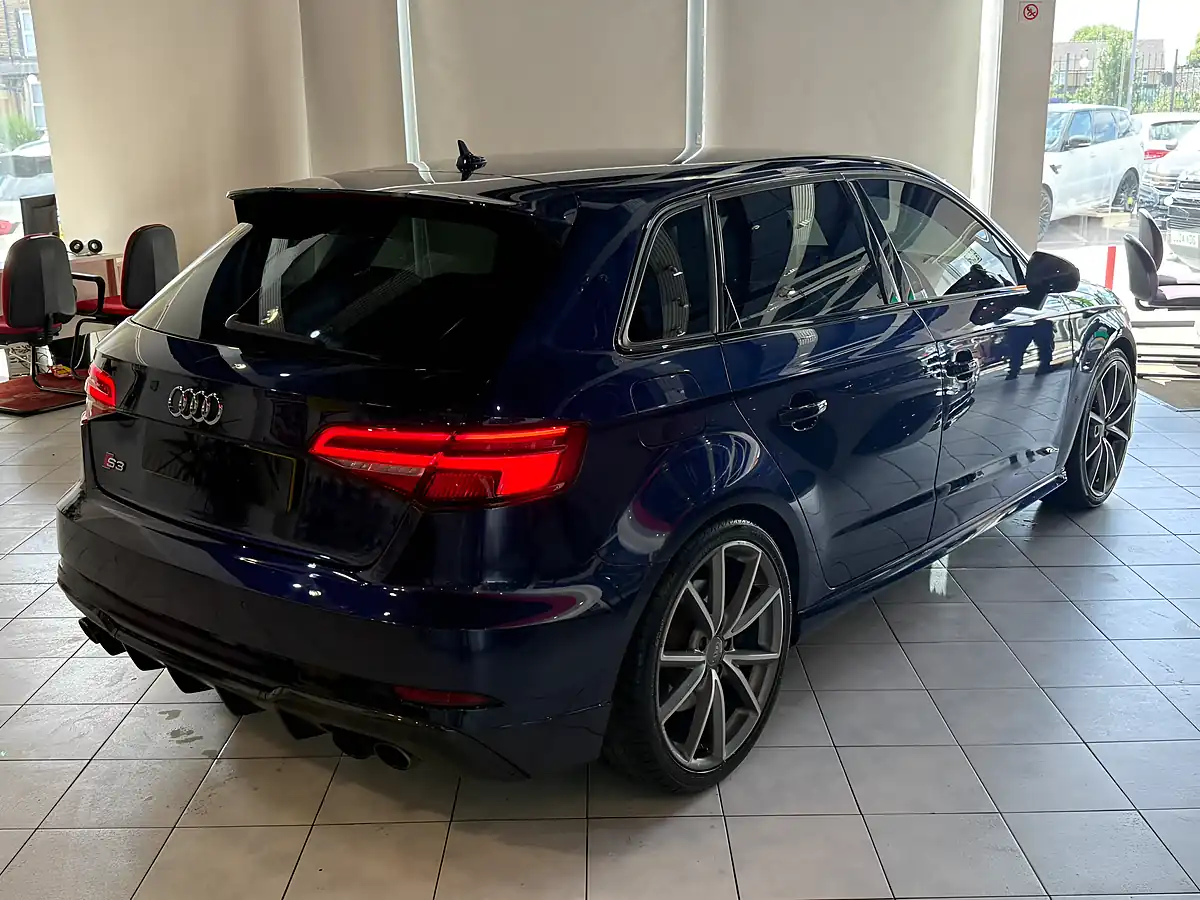 Used 2017 Audi S3 Black Edition Blue - Interior and Exterior details 11
