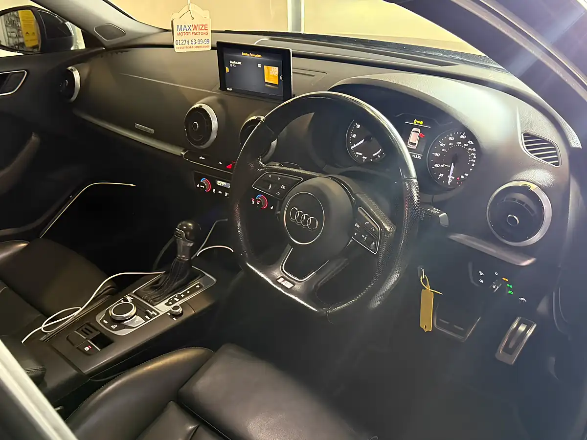 Used 2017 Audi S3 Black Edition Blue - Interior and Exterior details 14
