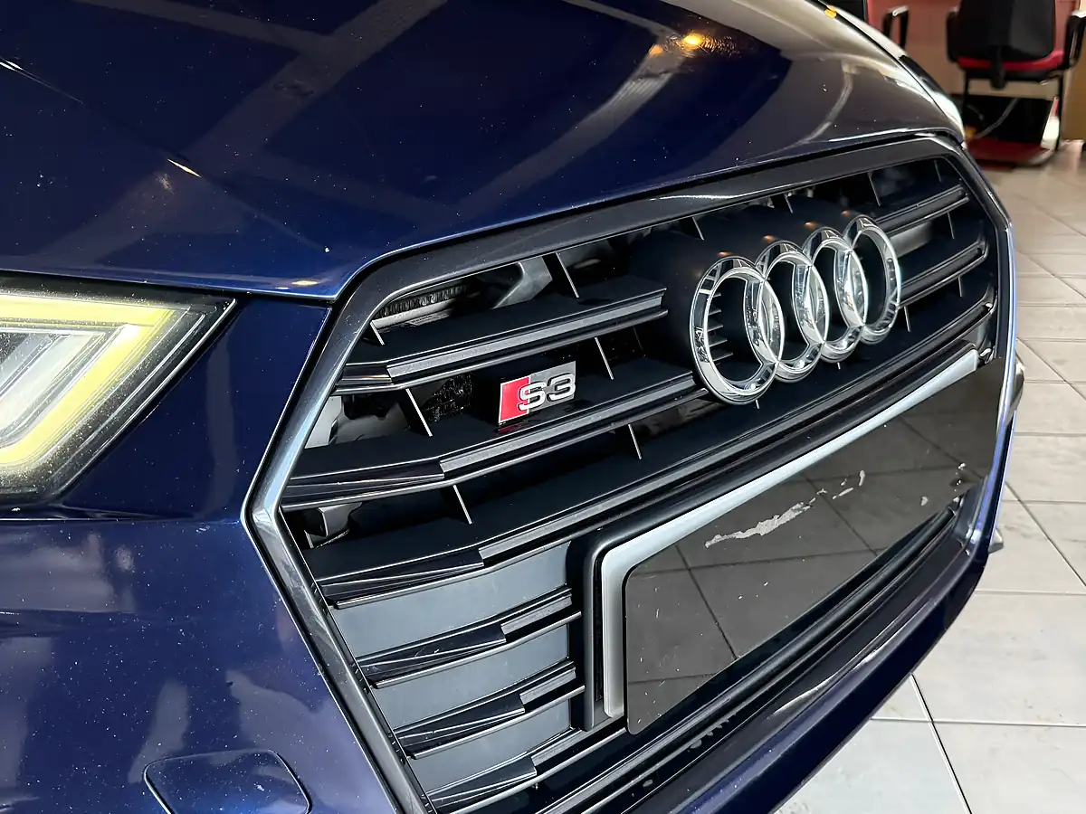 Used 2017 Audi S3 Black Edition Blue - Interior and Exterior details 3