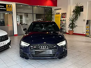Used 2017 Audi S3 Black Edition Blue - Interior and Exterior details 4