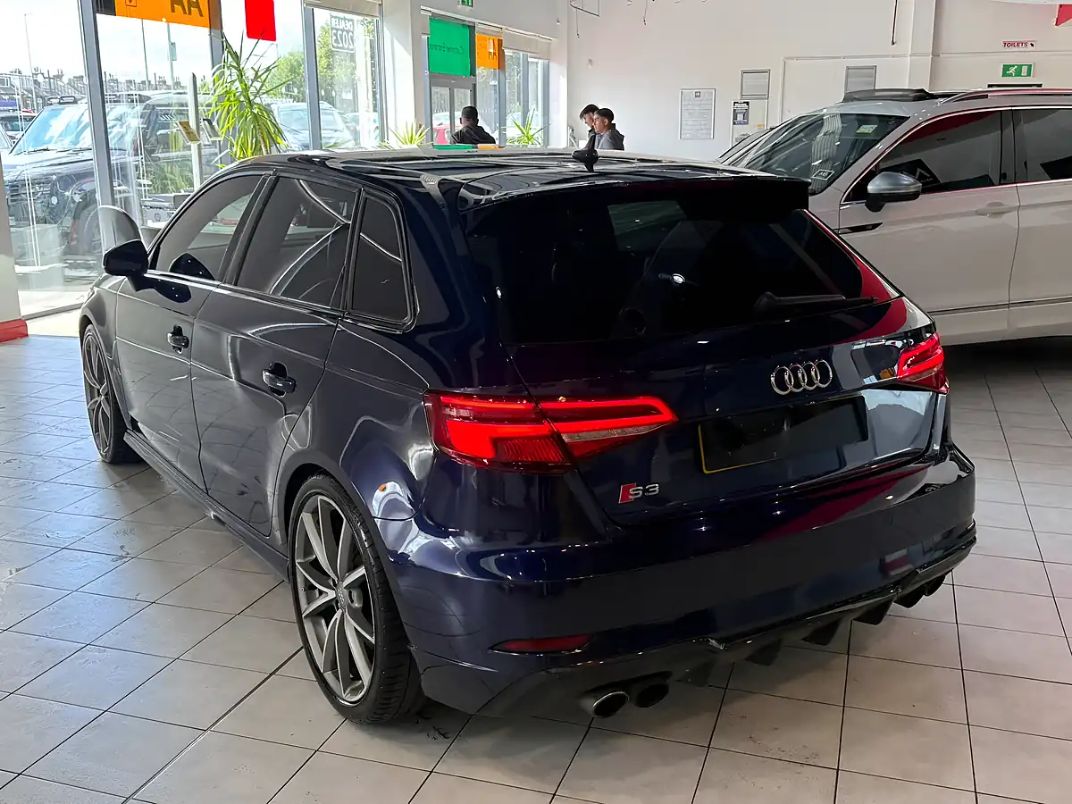 Used 2017 Audi S3 Black Edition Blue - Interior and Exterior details 6