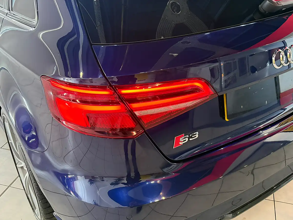 Used 2017 Audi S3 Black Edition Blue - Interior and Exterior details 7