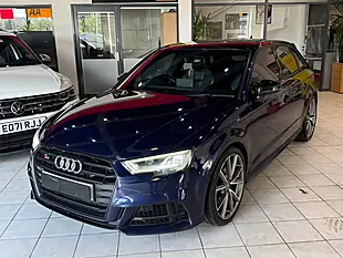 Used 2017 Audi S3 Black Edition Blue - Interior and Exterior details 8