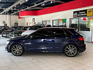 Used 2017 Audi S3 Black Edition Blue - Interior and Exterior details 9