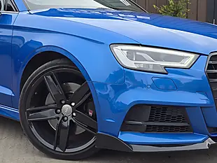 Used 2017 Audi S3 Black Edition Blue - Interior and Exterior details 2
