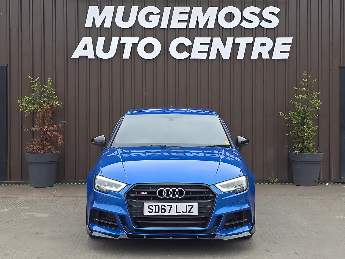 Used 2017 Audi S3 Black Edition Blue - Interior and Exterior details 3