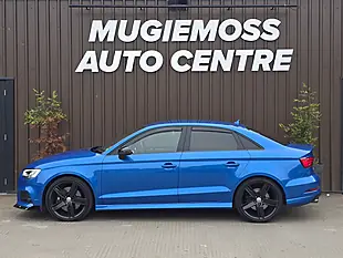 Used 2017 Audi S3 Black Edition Blue - Interior and Exterior details 4
