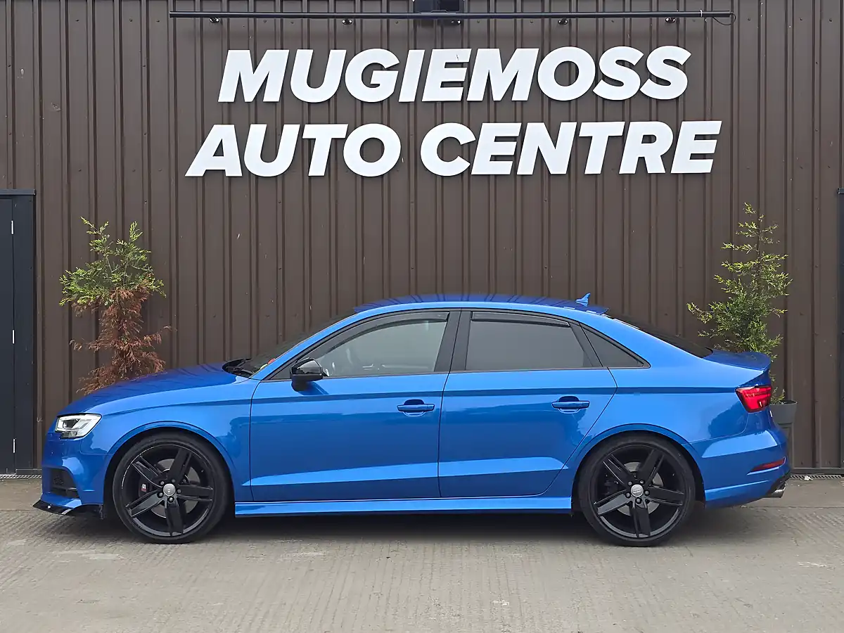 Used 2017 Audi S3 Black Edition Blue - Interior and Exterior details 4