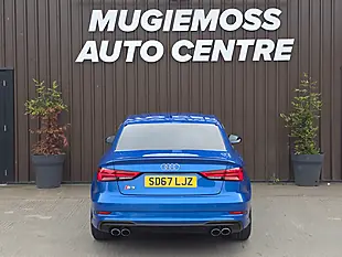 Used 2017 Audi S3 Black Edition Blue - Interior and Exterior details 5