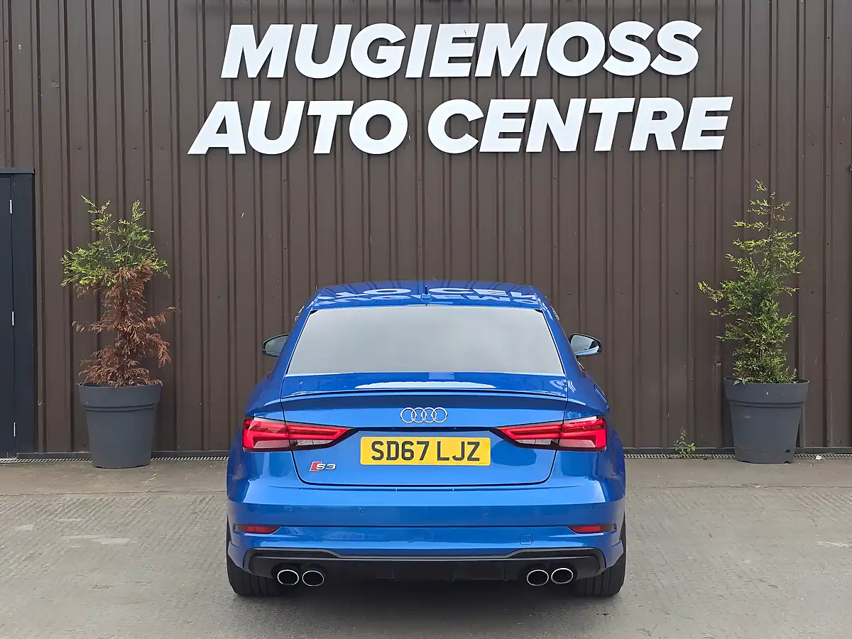 Used 2017 Audi S3 Black Edition Blue - Interior and Exterior details 5