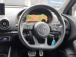 Used 2017 Audi S3 Black Edition Blue - Interior and Exterior details 8
