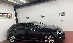 Used 2017 Audi S3 Black Edition Phantom Black - Interior and Exterior details 3
