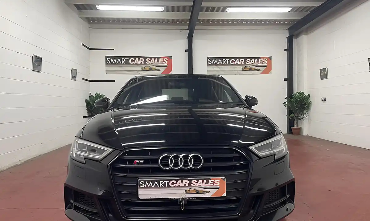 Used 2017 Audi S3 Black Edition Phantom Black - Interior and Exterior details 4