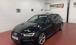 Used 2017 Audi S3 Black Edition Phantom Black - Interior and Exterior details 5