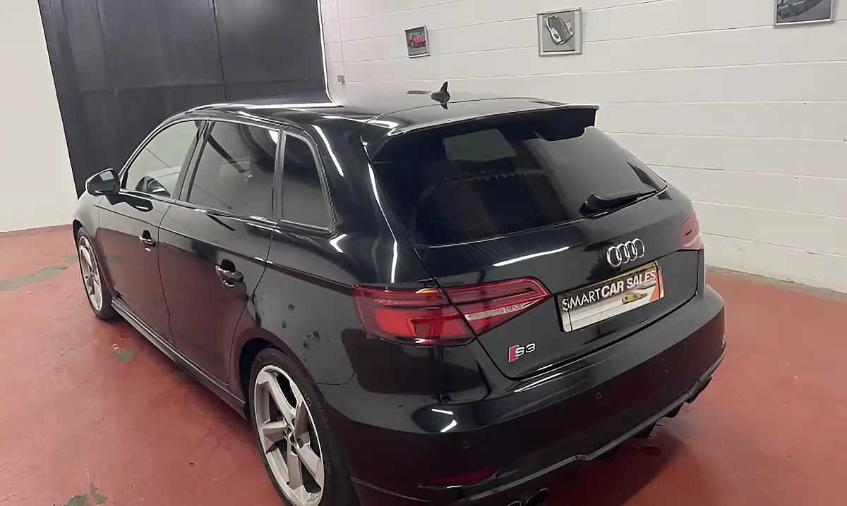 Used 2017 Audi S3 Black Edition Phantom Black - Interior and Exterior details 6