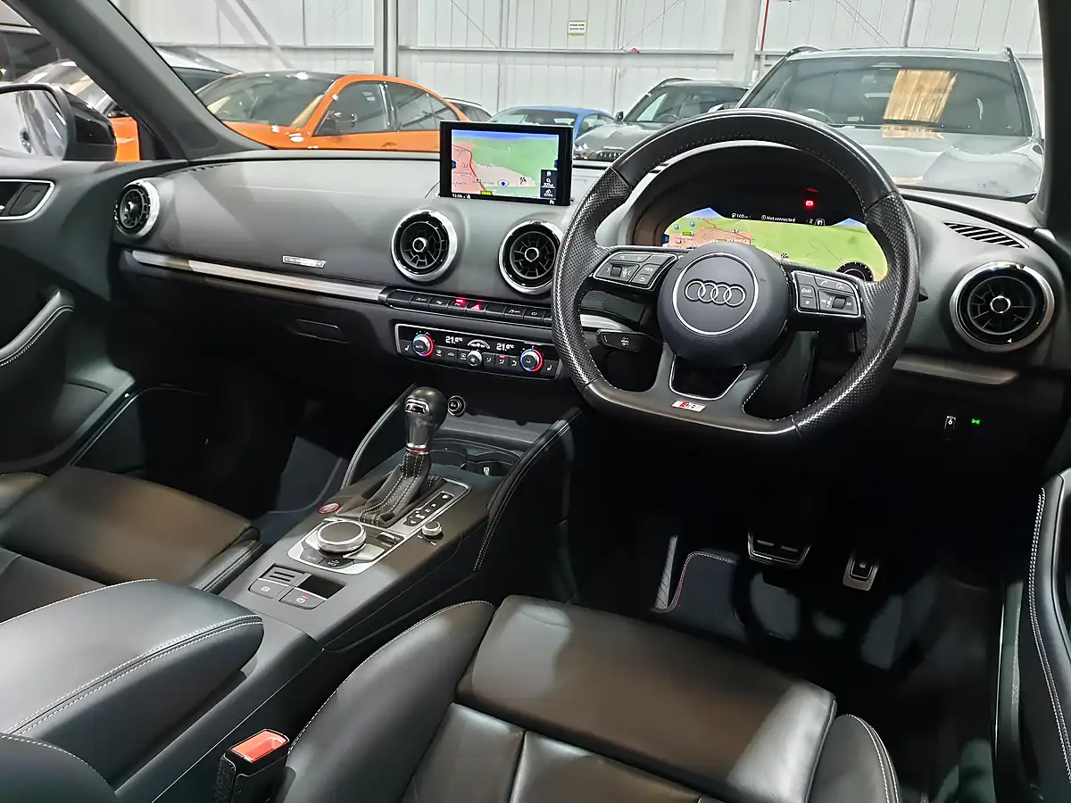 Used 2017 Audi S3 Black Edition Sportback Grey - Interior and Exterior details 16