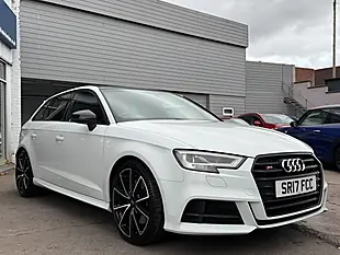 Used 2017 Audi S3 Black Edition Sportback White - Interior and Exterior details 2
