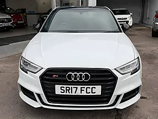 Used 2017 Audi S3 Black Edition Sportback White - Interior and Exterior details 3