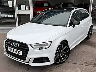 Used 2017 Audi S3 Black Edition Sportback White - Interior and Exterior details 5