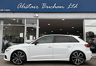 Used 2017 Audi S3 Black Edition Sportback White - Interior and Exterior details 7