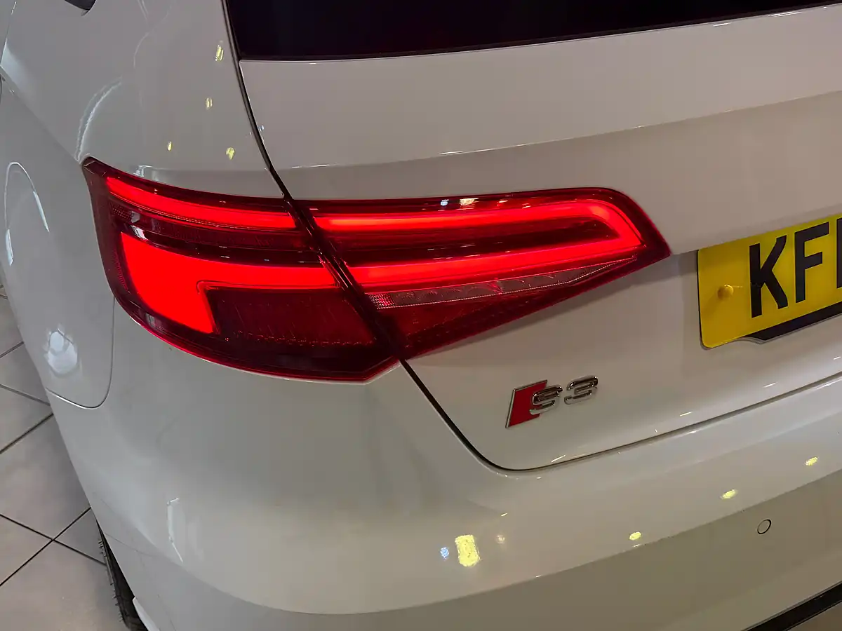 Used 2017 Audi S3 Black Edition White - Interior and Exterior details 10
