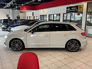 Used 2017 Audi S3 Black Edition White - Interior and Exterior details 11