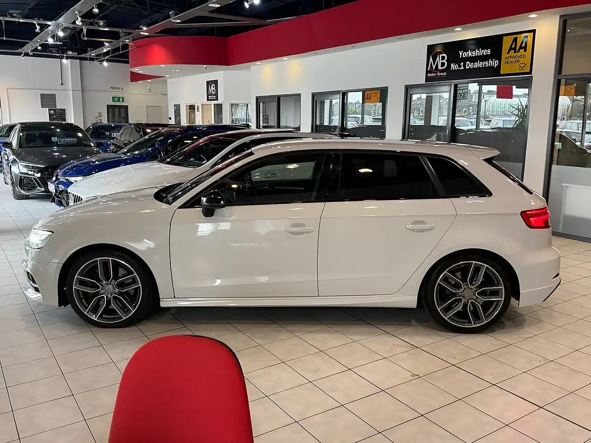 Used 2017 Audi S3 Black Edition White - Interior and Exterior details 11