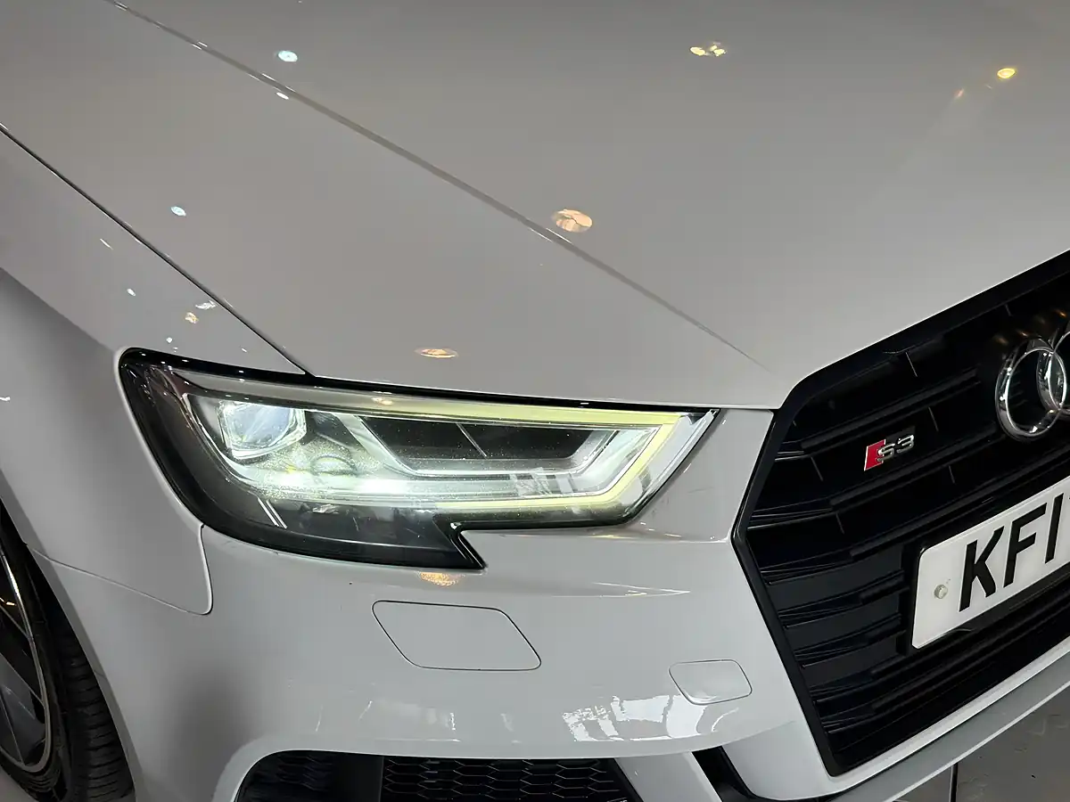 Used 2017 Audi S3 Black Edition White - Interior and Exterior details 3