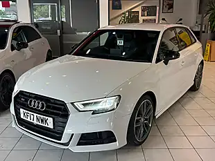Used 2017 Audi S3 Black Edition White - Interior and Exterior details 5
