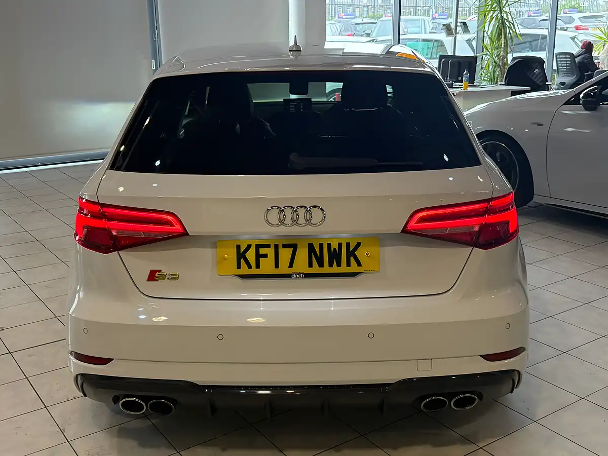 Used 2017 Audi S3 Black Edition White - Interior and Exterior details 6