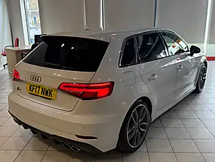 Used 2017 Audi S3 Black Edition White - Interior and Exterior details 9