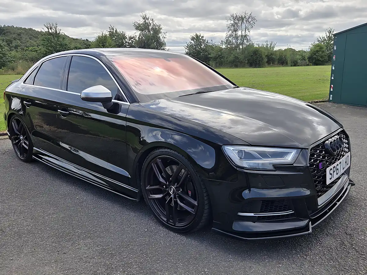 Used 2017 Audi S3 Black - Front View