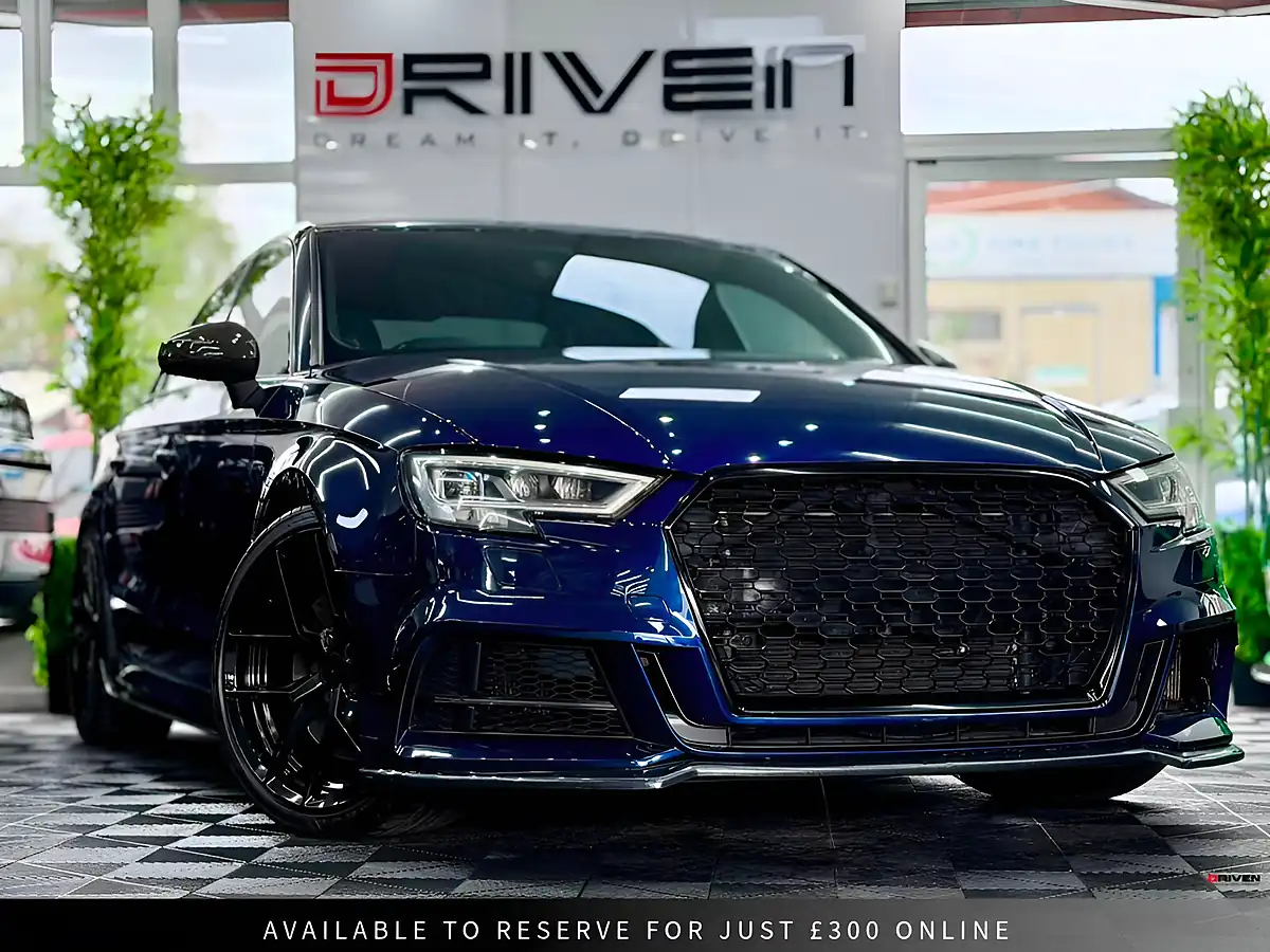 Used 2017 Audi S3 Blue - Front View
