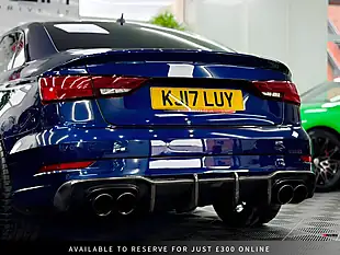 Used 2017 Audi S3 Blue - Interior and Exterior details 10